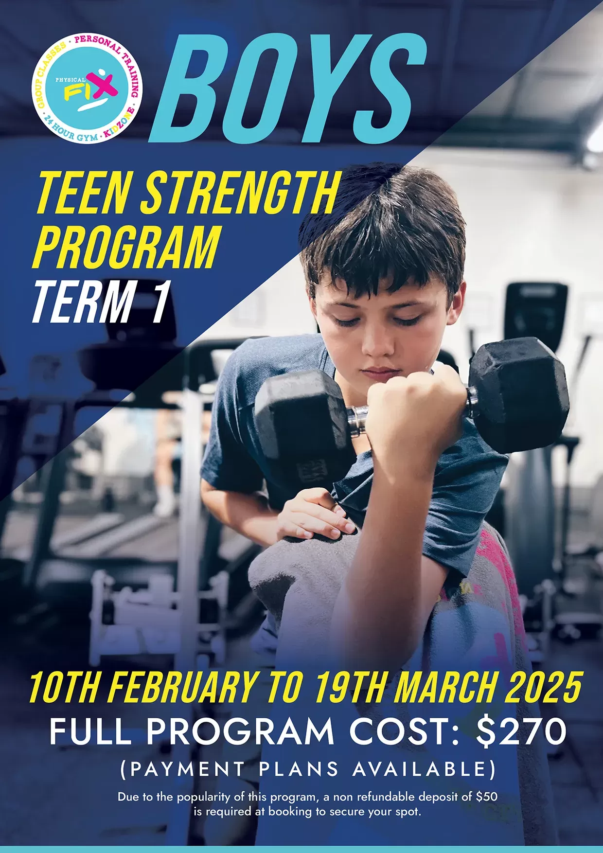 Boys Teen Strength Term 1 2025