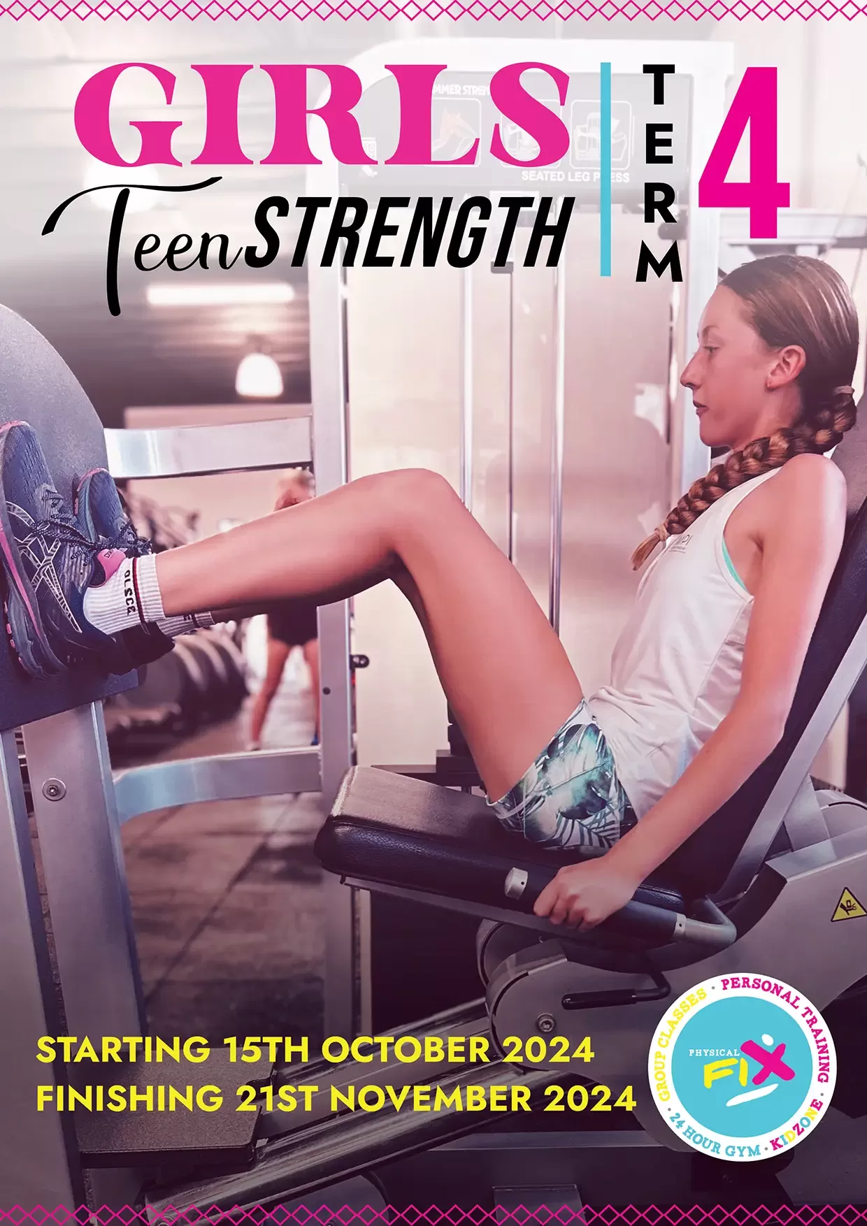 Girl teen strength term 4 June 2024